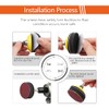 Tshya 240pcs 2inch Sanding Discs Pad Variety Kit for Drill