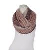 Majea Women's Loop Scarf, Various Colours, Fashionable - Brown 10,