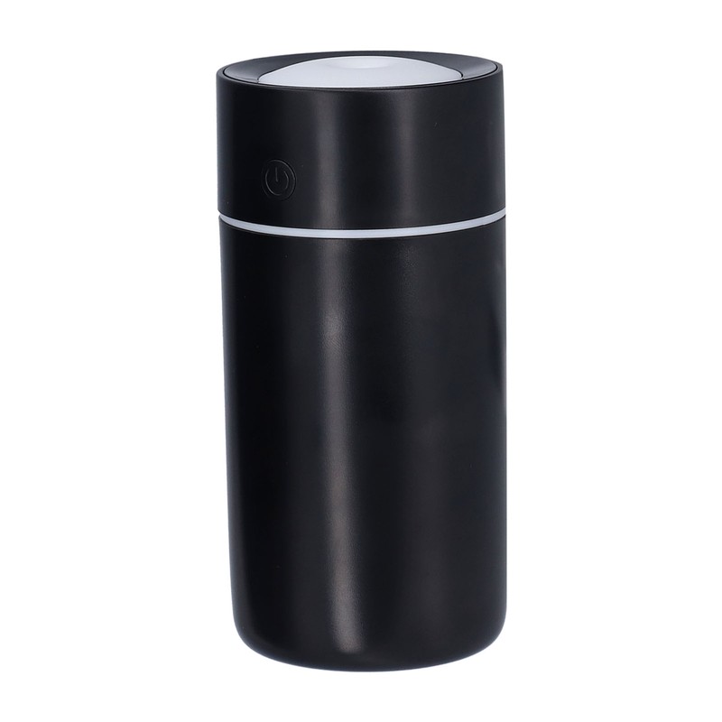 Colorful Mini Humidifier Desktop Car Air Humidifier Black USB Powered