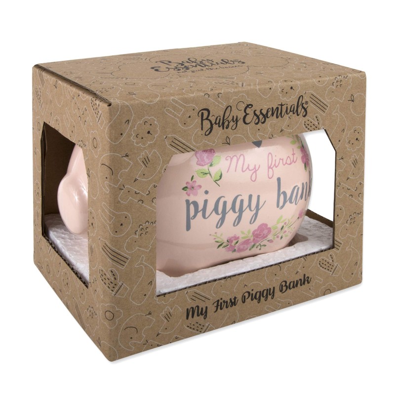 Baby Essentials Baby’s First Piggy Banks for Boys and Girls