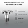 SMALLRIG Camera Mounting Screw with D Shaft D-ring 1/4"-20 Mounting