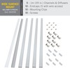 Armacost Lighting Recess Drywall Mount LED Tape Light Accessory Pack,
