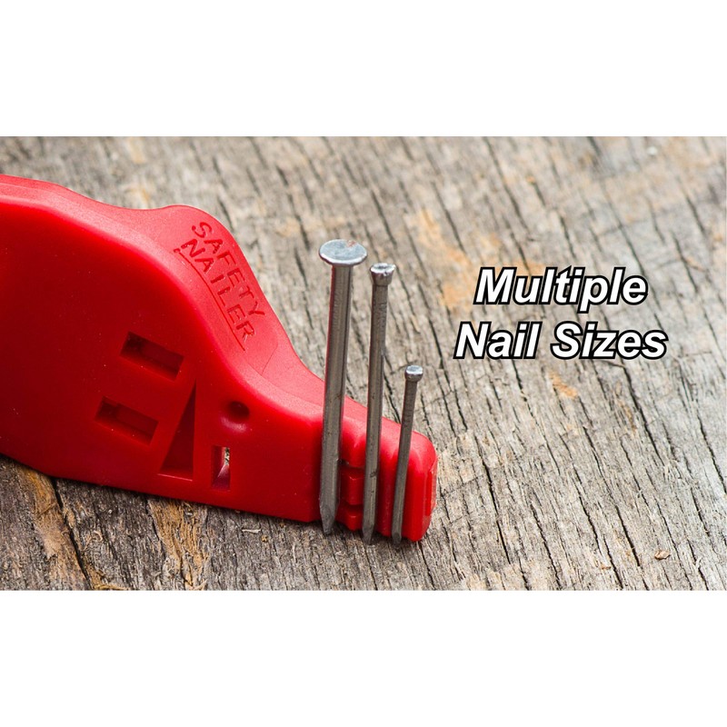 Safety Nailer Mini- For Finish Nails, Small Screws, and Staples