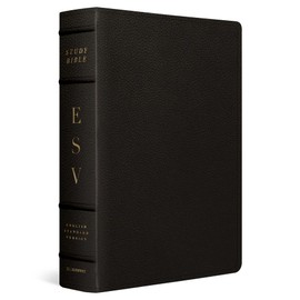 ESV Study Bible (Buffalo Leather, Deep Brown): Holy Bible, English Standard Version