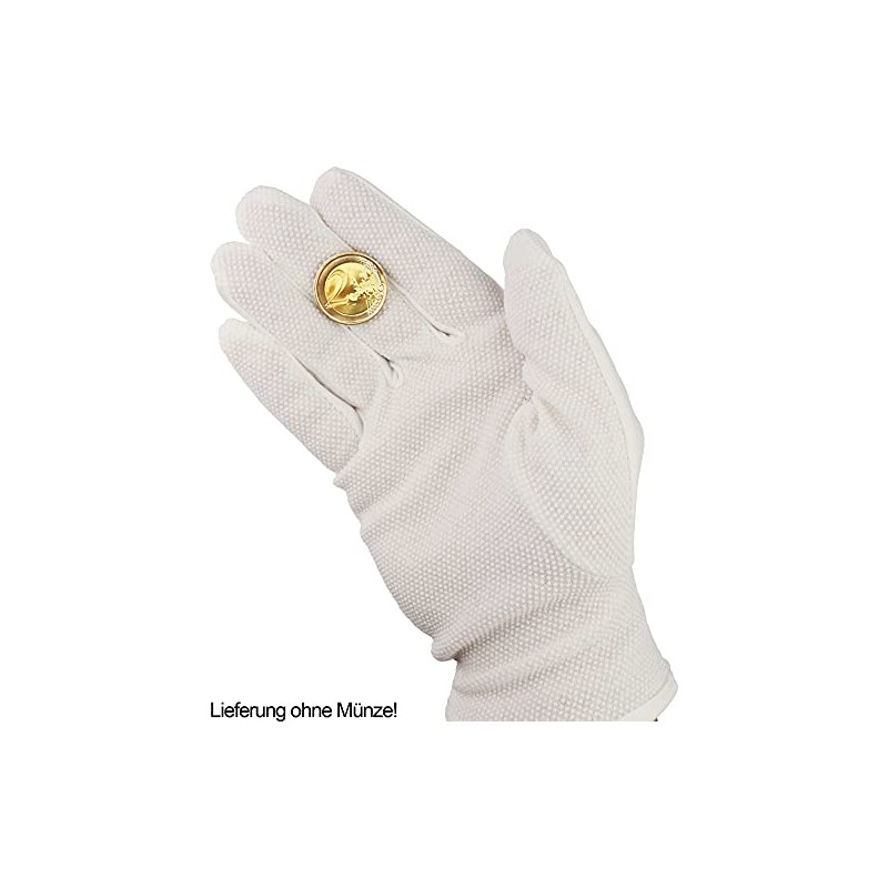geseo Pair of Cotton Coin Gloves with PVC Nubs