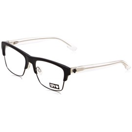 Spy Weston 5050 55 Glasses Matte Black Glossy Unisex Adult, Matt black gloss crystal