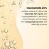 Niacinamide 20% + Hyaluronic Acid 1% Serum for Face w/Green