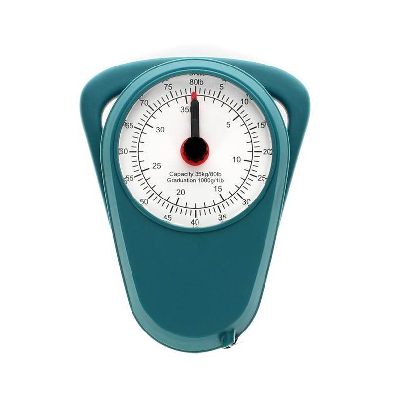 Petrol Blue Travel Scales