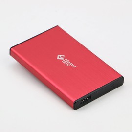 MasterStor 160 GB One Touch Backup Portable Hard Drive USB 3.0 SATA Super-Fast 2.5 inch Hard Drive for Laptop External Hard Disk Drive Red