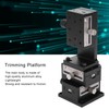 Detachable XYZ Axis Trimming Platform High Accuracy Manual Dovetail Groove