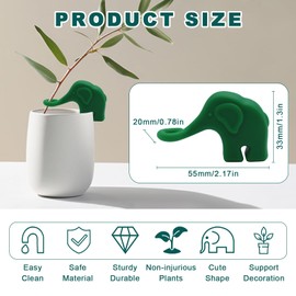 Cxqbsmy 6Pcs Plant Propagation Buddy, Cute Plant Cutting Holder Plant Support Bud, Indoor Garden Pole Sticks Support Stakes, Plant Cutting Holder Plant Supports for Buds, Stems, Shoots and Cuttings