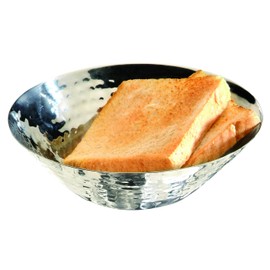 Bread / Fruit bowl Ø 16 cm, H: 5 cm stainless steel, polished