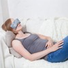 GRÜNSPECHT Organic Eye Pillow with Linseed Filling, Relaxation of Tired