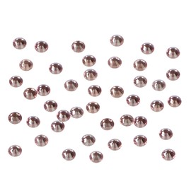 2880PCS Art Nail Rhinestones non Hotfix Glue Fix Round Crystals Glass Flatback for DIY Jewelry Making with one Picking Pen (ss5 2880pcs, Lt. Amethyst)