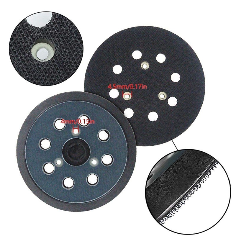 ZDNT 5 Inch BO5031 Replacement Sander Base,8 Hole Sanding Backing