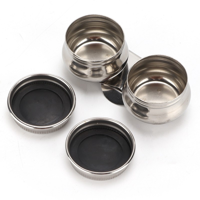 Brush Washing Bucket Stainless Steel Material Easy Carry Painting Supply