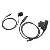U94 PTT Adapter Cable Walkie Talkie Headset Adapter with Key