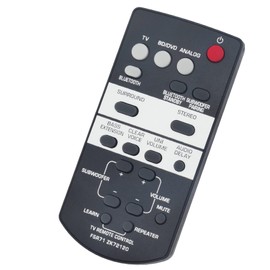 PERFASCIN Replacement Remote Fit for Yamaha Sound Bar YAS-203 FSR71-ZK72120