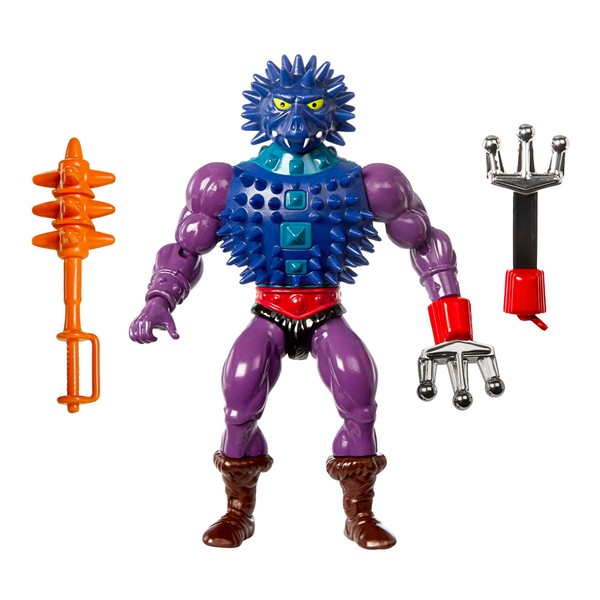 Masters of the Universe Origins Action Figure & Accessory, Spikor Figure with Articulation & Mini Comic Book, 5.5 Inch