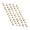 5Pcs Double Head Eyebrow Pens with Brush Tip Brow Pencils in Black Light Brown Medium Brown Gray for Natural Eyebrow Makeup