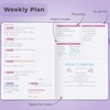 GoGirl Planner Agenda – Colorful Undated Monthly & Weekly Organizer