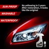 SOPAMI Automotive Headlight Restoration Kit Oxidized and Yellowed Automotive Headlamps