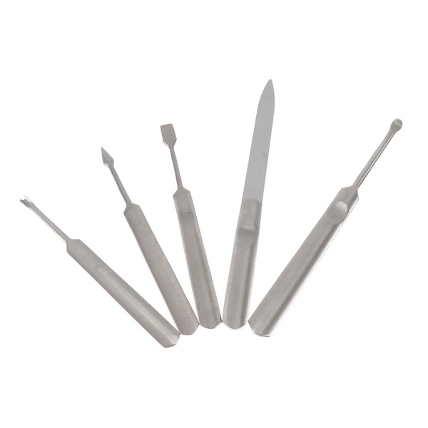 IWOWHERO 5pcs Essential Manicure Tools of Dead Skin Forks Cuticle