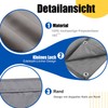Awning with Mounting Ropes, Sun Protection, Waterproof, UV Protection, Wind