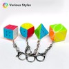 Vdealen Mini Ivy Magic Cube Speed Cube by Key Ring