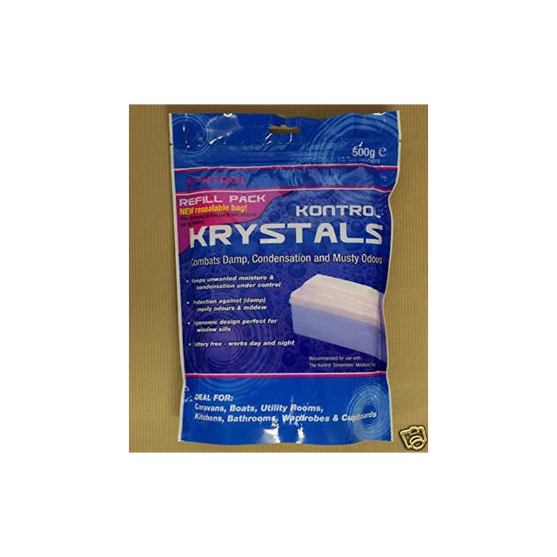 Kontrol Krystals Dehumidifier replacement crystals 500g