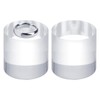 sourcing map 2pcs Acrylic Cylinder Display Blocks, 50 x 50