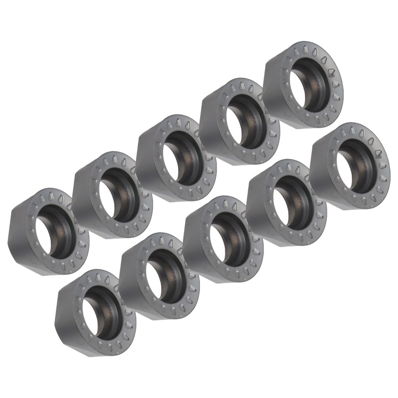 10Pcs Turning Insert Carbide Round Blade Lathe Cutter Milling CNC