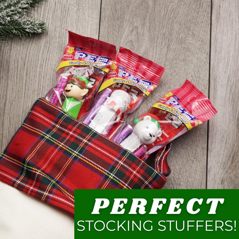 Pez Christmas Candy Dispensers Gift Set, Holiday Characters and Assorted