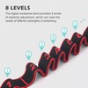 Yoga Bands, Elastic Fitness Bands, 8-Section Segmented Stretching Bands, Digital