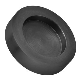 Operitacx Round Graphite Ingot Mold, 3.5ml Casting Smelting Mold for Melting Refining Gold Silver Aluminum Copper Brass
