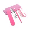 6pcs Manicure & Pedicure Kit – Includes Fingernail Toenail Clipper,