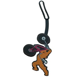 Fun Wookie Chewie Luggage Tags for Suitcases, Travel ID Label Tags, Airplane Essentials, Flying Accessories, Flexible Silicone, Gym, School Backpack, Golf, Bike, Labels Kids and Adults