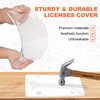 Keyiduid 2 Pack Clear License Plate Covers, License Plate Protector,