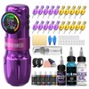 Wormhole Tattoo Gun Kit Wireless Tattoo Kit Tattoo Machine with