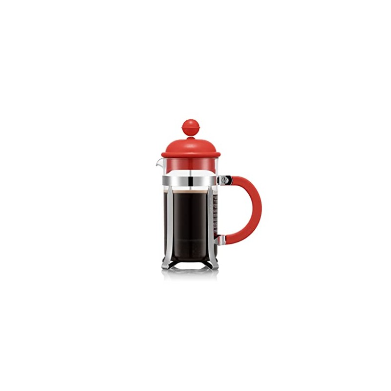 Bodum 1913-04 CAFFETTIERA Caffettiera a stantuffo con coperchio in plastica,