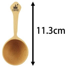 Gejinsha 67609-1 Wood Sugar Land Coffee Measure 0.4 oz (10 g)