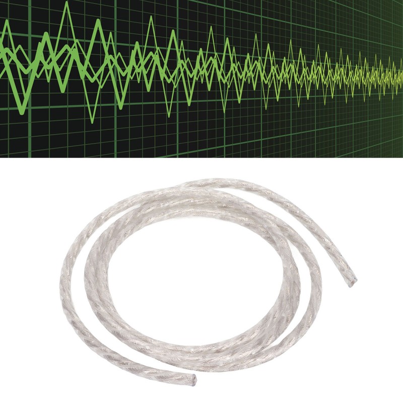 Speaker Signal Cable OFC Silver Plated High Fidelity Low Loss