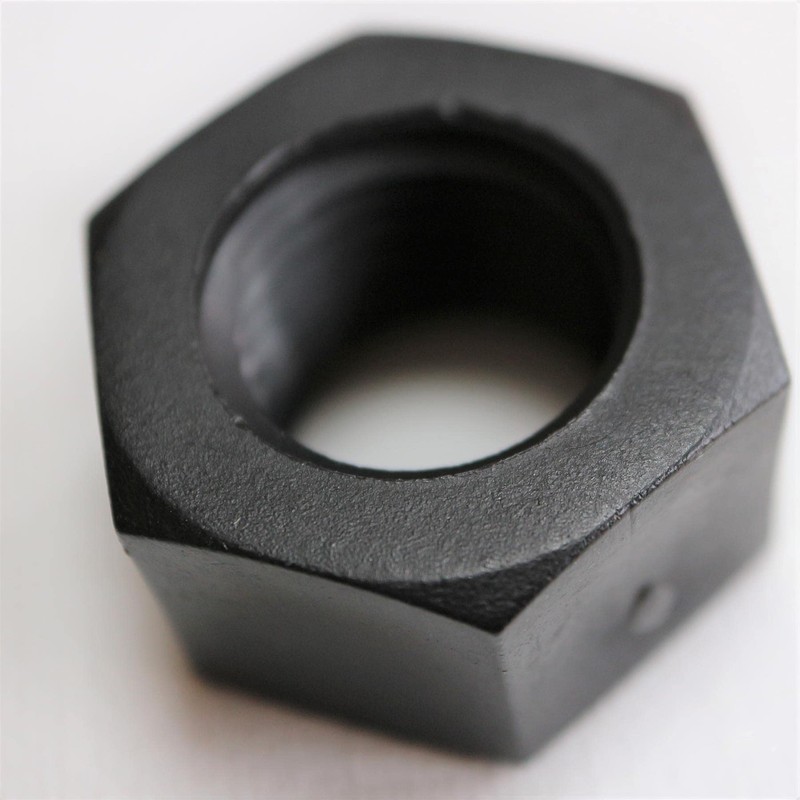 5X Black Hex Head Screws Polypropylene (PP) Plastic Nuts and