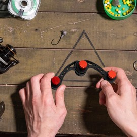 Fishing Lines Knotter | Knot Tool Wire Bobbin Knotting Assist - Compact Strong Fish Lines Winder Gear Accessories for Adults Professionals Beginners