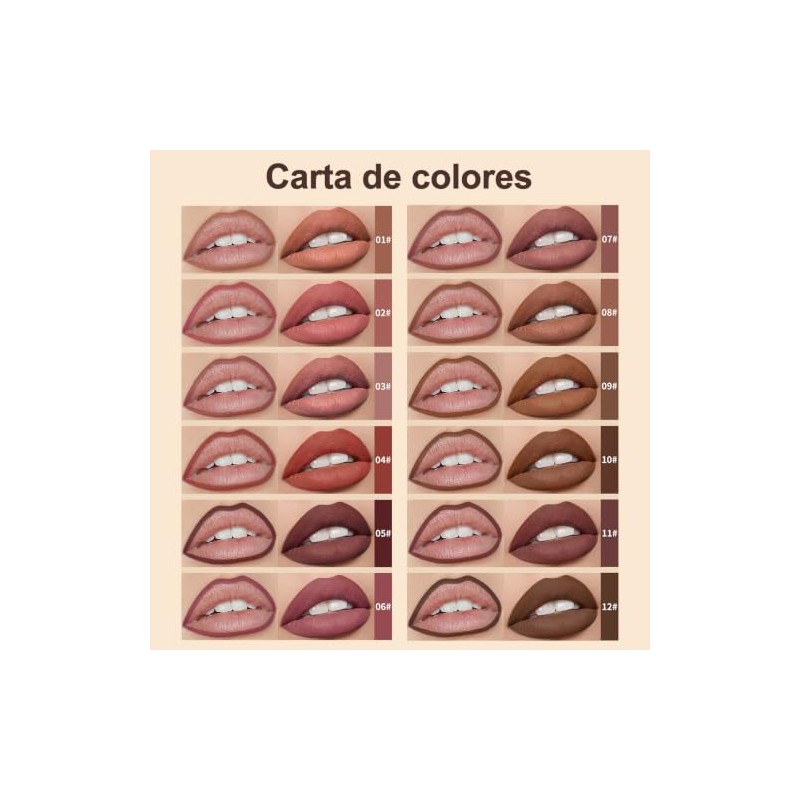 Erinde L?piz Perfilador de Labios, Resistente al Agua y Larga