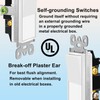 Greencycle 3 Way Light Switch,Three Way Single Pole Switches, 15A