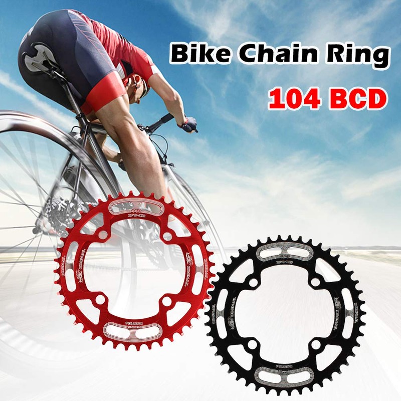Karlak Chainring 104BCD Bicycle Chainring 104BCD Mountain Bike Single Chainring