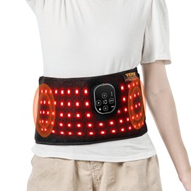 CooFel Red Light Therapy Belt for Waist 660&850nm Red Light Therapy Pad 105 LEDs