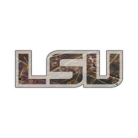 Craftique LSU Decal (CAMO LSU Decal (3",6",12"), 3 in)