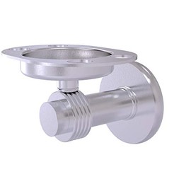 Allied Brass Mercury Collection Groovy Accents Tumbler Toothbrush Holder, Satin Chrome